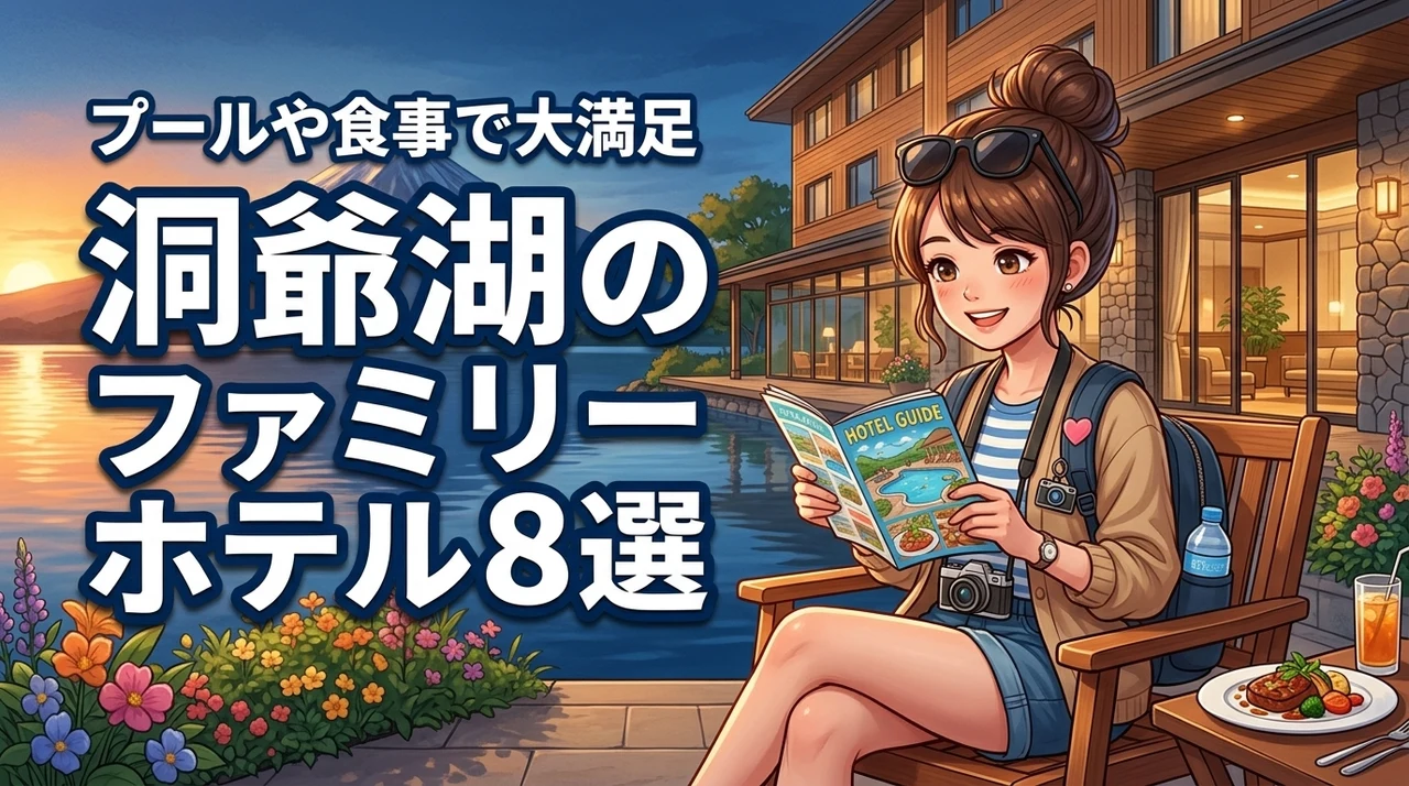 洞爺湖でファミリーにおすすめのホテル8選!プールや食事で子供も親も大満足