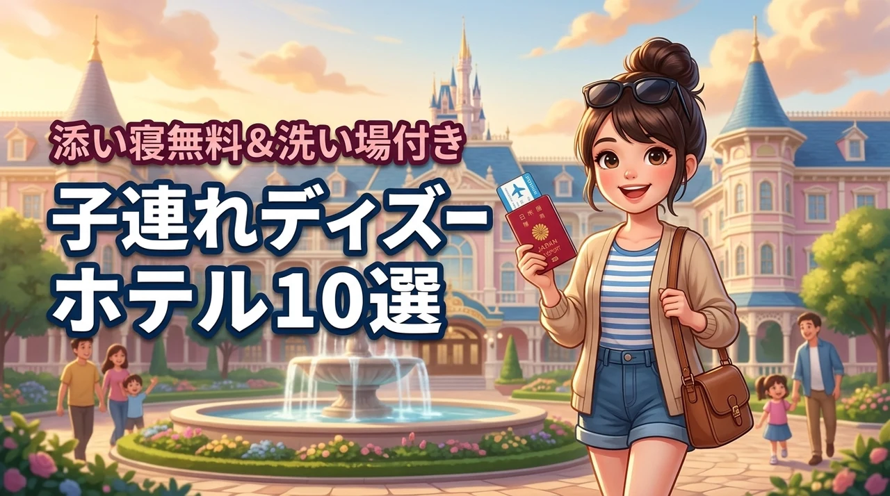 ディズニーの子連れにおすすめなホテル10選！添い寝無料や洗い場付きも